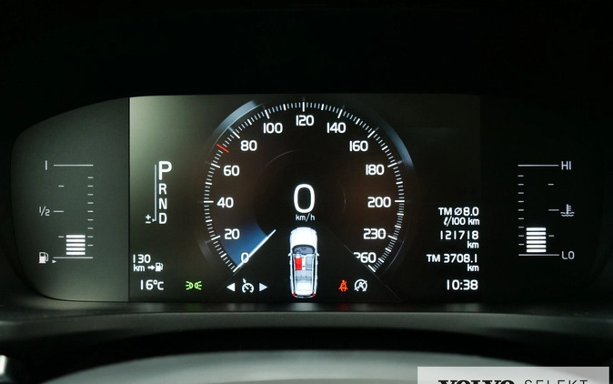 Volvo V60 cena 114900 przebieg: 121660, rok produkcji 2019 z Pilawa małe 596